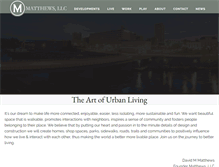 Tablet Screenshot of matthewsllc.com